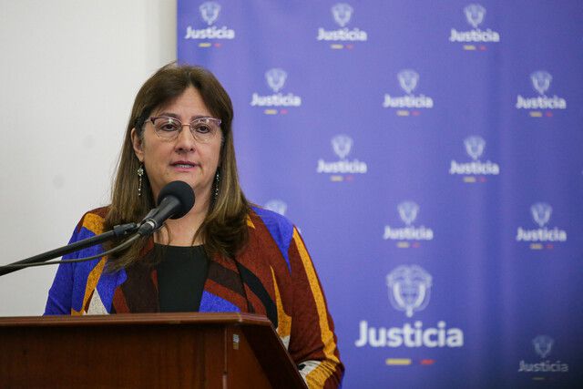 La ministra de Justicia, Ángela María Buitrago, aseguró que los casos contra los menores no quedarán en la impunidad - crédito Colprensa