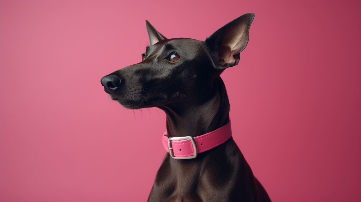 Perro xolo sobre un fondo rosado, canino, dog, mascota, animal, mamífero, el mejor amigo del ser humano, raza sin pelo, pelaje - (Imagen Ilustrativa Infobae)