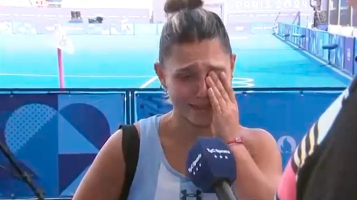 El desconsolado llanto de una figura de Las Leonas tras la derrota ante Países Bajos en los Juegos Olímpicos: “Estoy destruida”