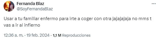 Especulaciones de infidelidad rodean la ruptura de Fernanda Blaz y Werevertumorro (@SoyFernandaBlaz)