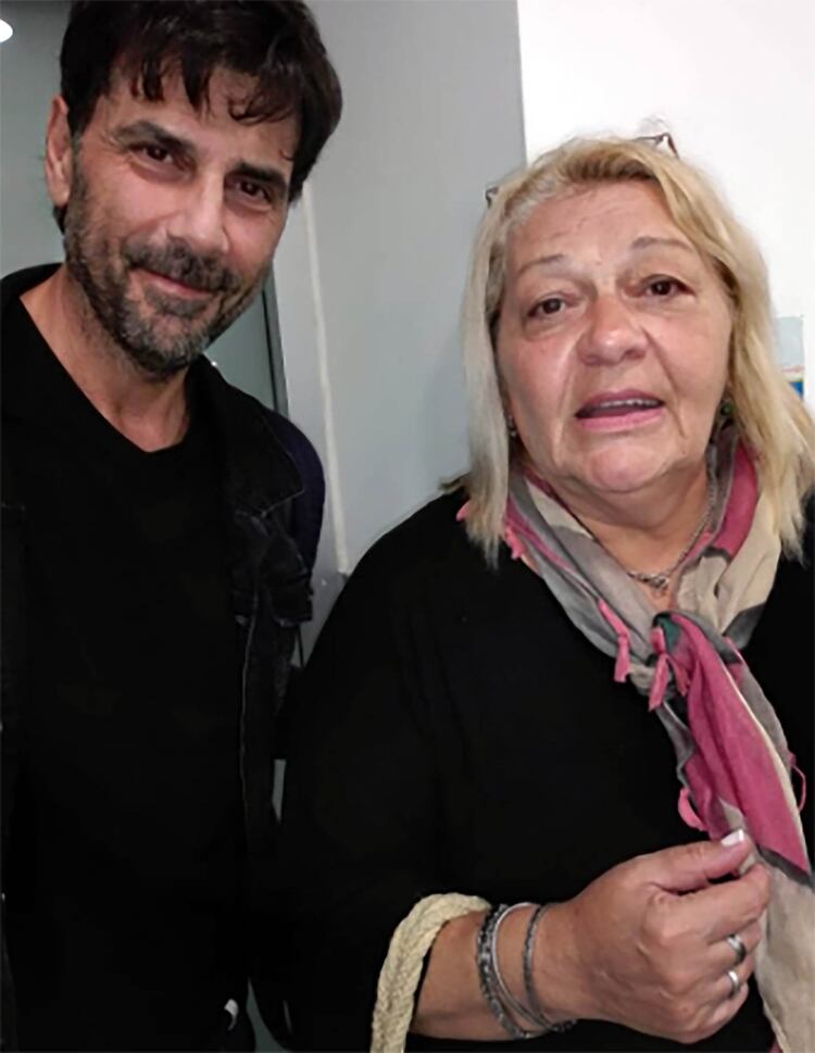 El actor se sacó una foto con una seguidora