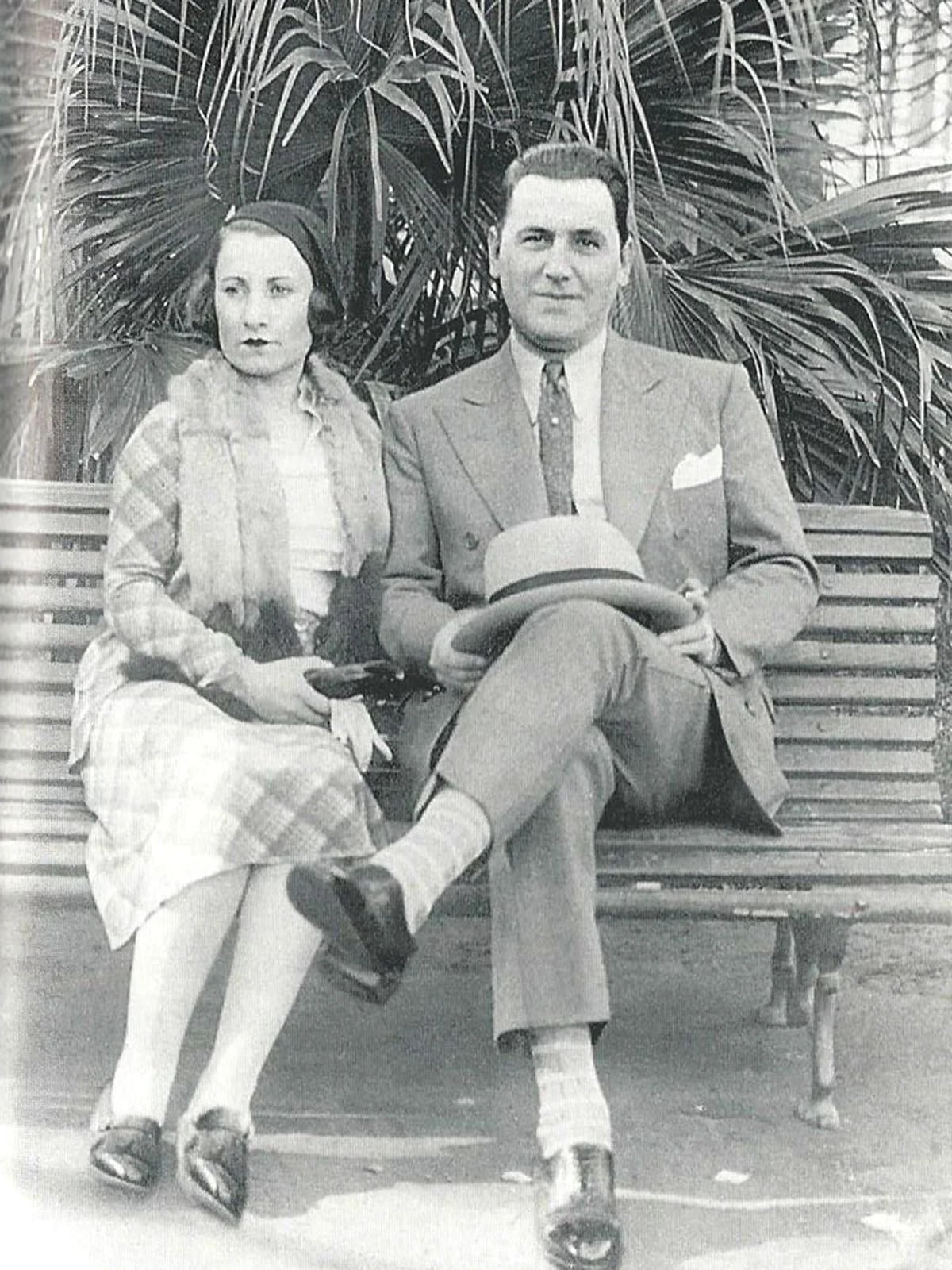 Хуан Перон с женой