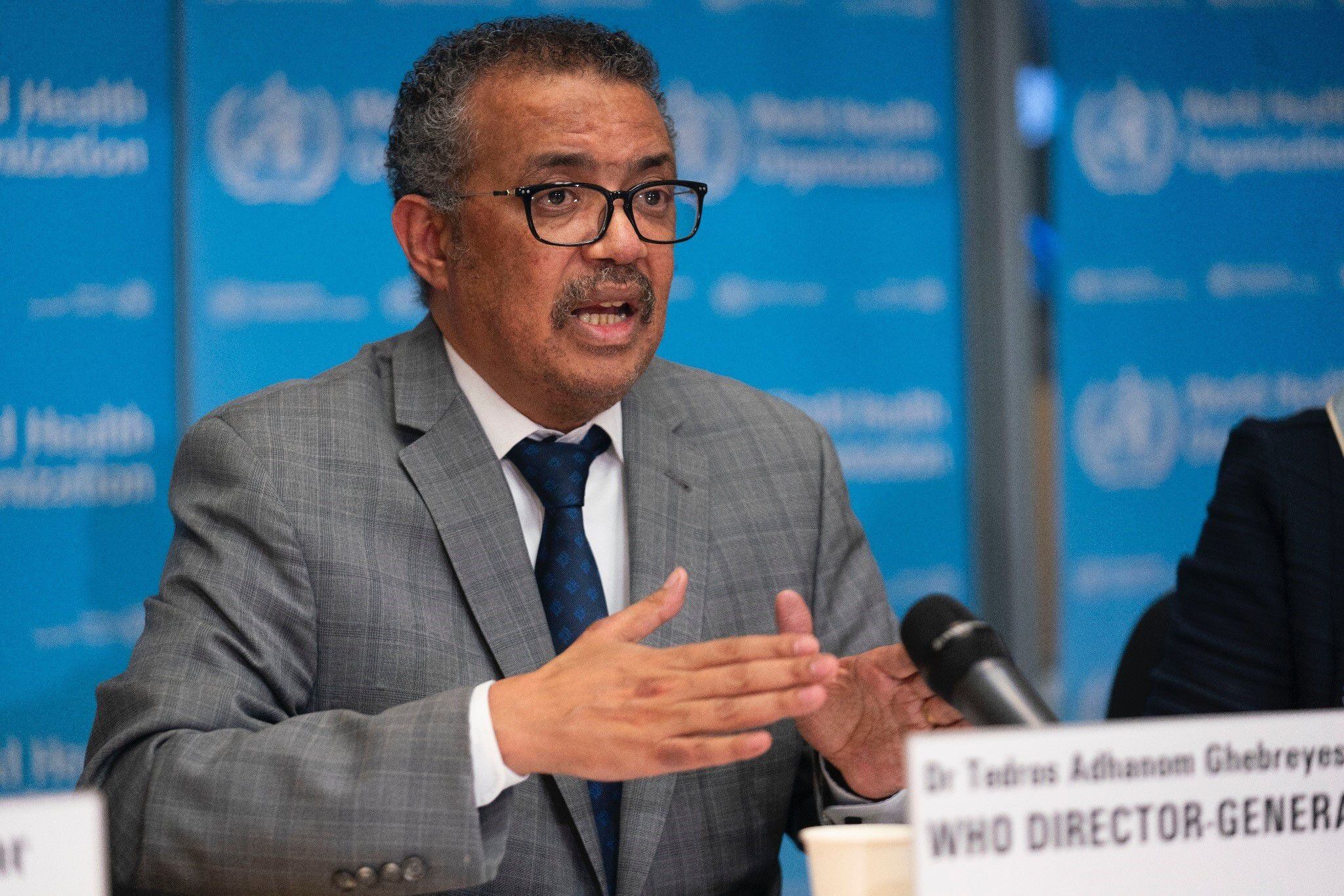 21/02/2020 El director general de la Organización Mundial de la Salud (OMS), Tedros Adhanom Ghebreyesus, durante la rueda de prensa diaria sobre el coronavirus Covid-19. 21 de febrero de 2020.
POLITICA SALUD
OMS
