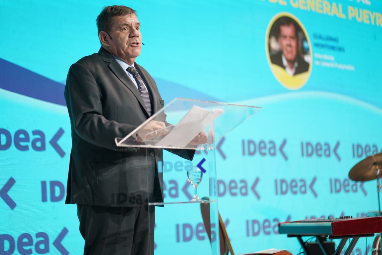 Guillermo Montenegro, intendente de Mar del Plata, en el Coloquio de IDEA