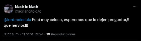 Internautas reaccionaron por la respuesta cortante de Beatriz Gutiérrez Müller. 
|Crédito: @adriancito_dgo