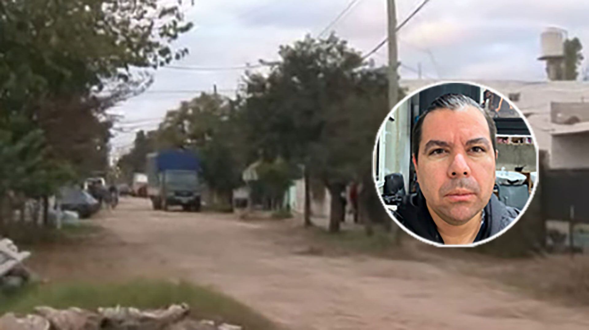 El lugar donde detuvieron a Abel Guzmán en Moreno