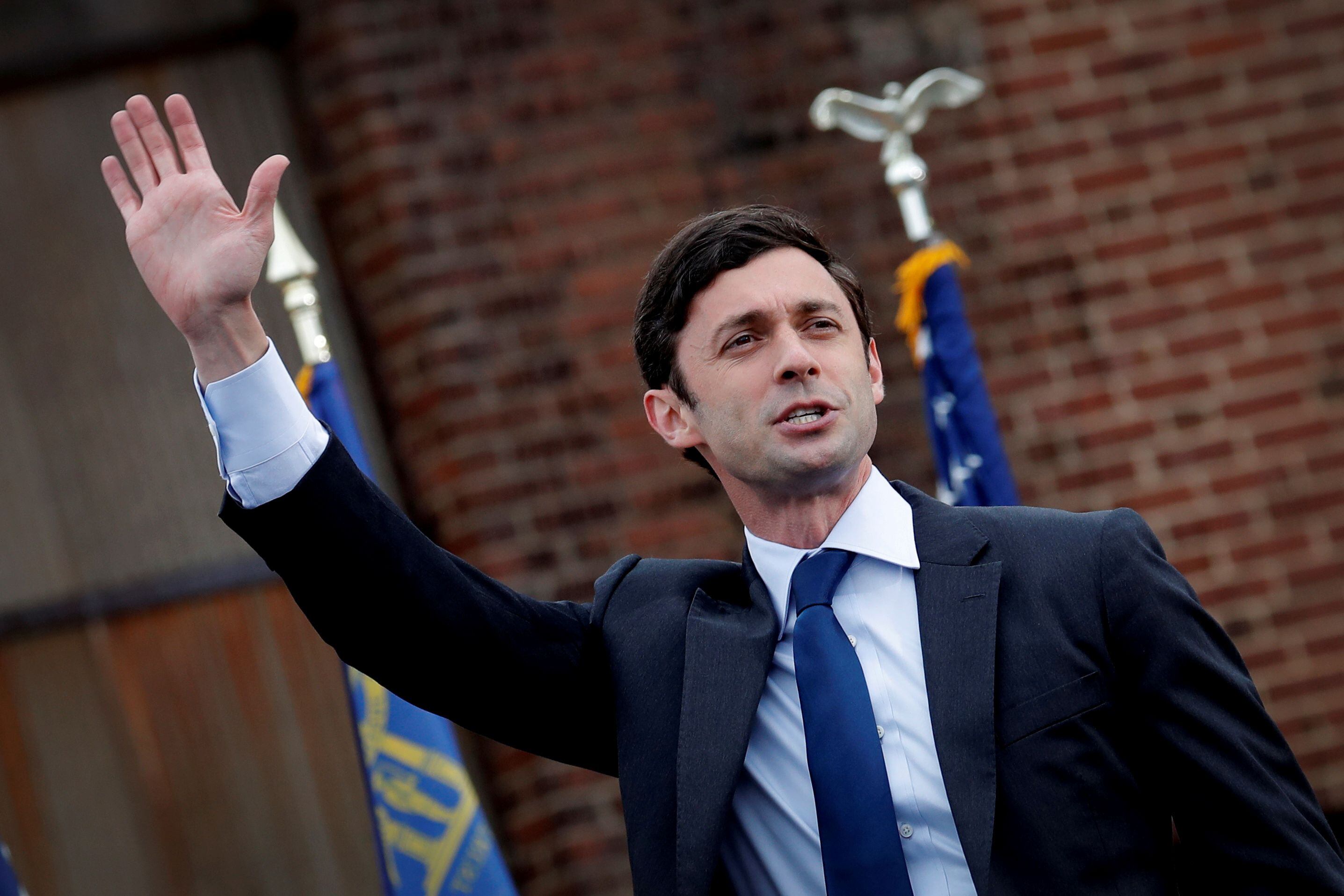 Jon Ossoff, el candidato demócrata al Senado de solo 33 años (REUTERS/Mike Segar/File Photo)