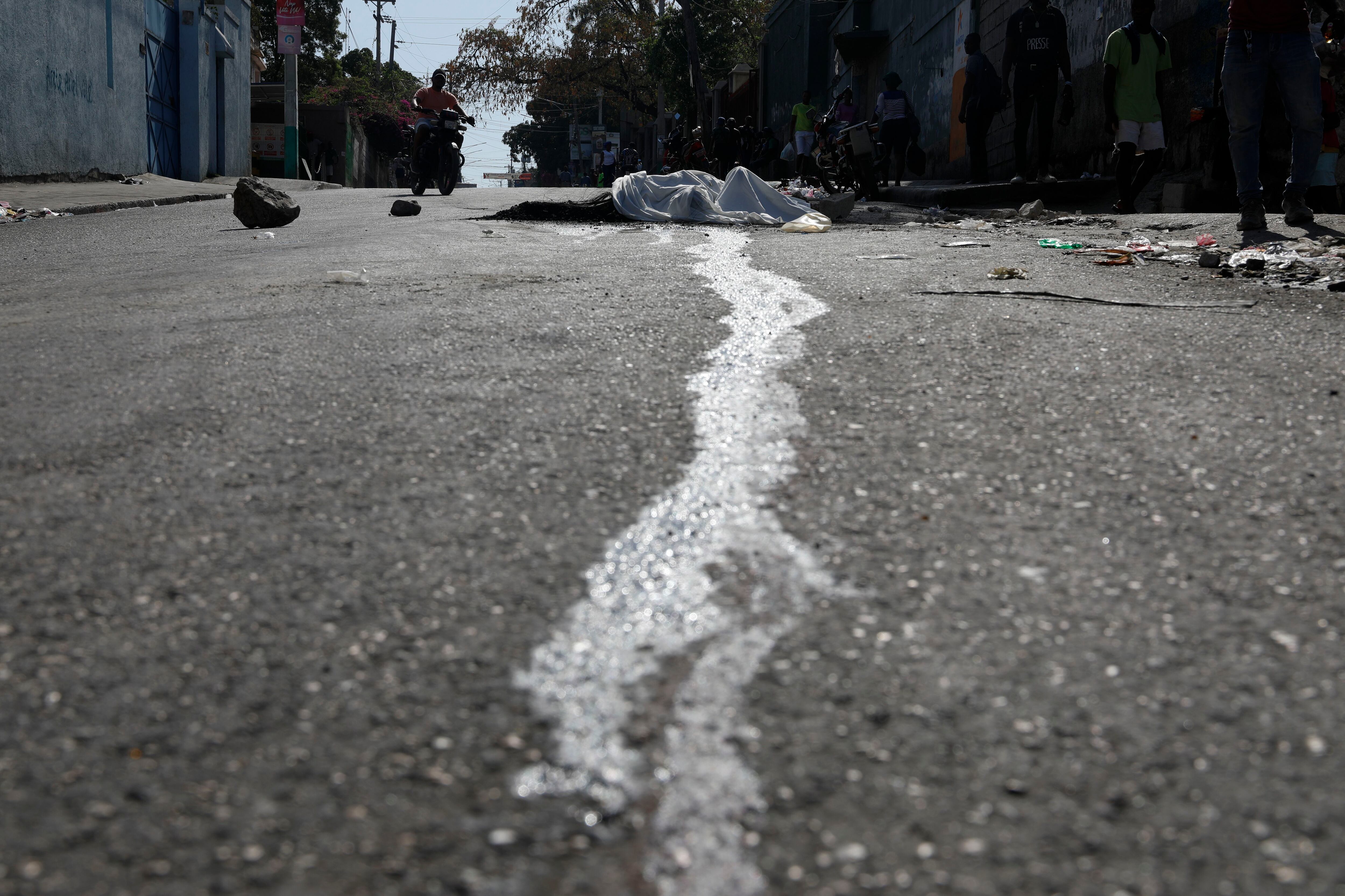 Las espeluznantes escenas de la violencia en las calles de Haití