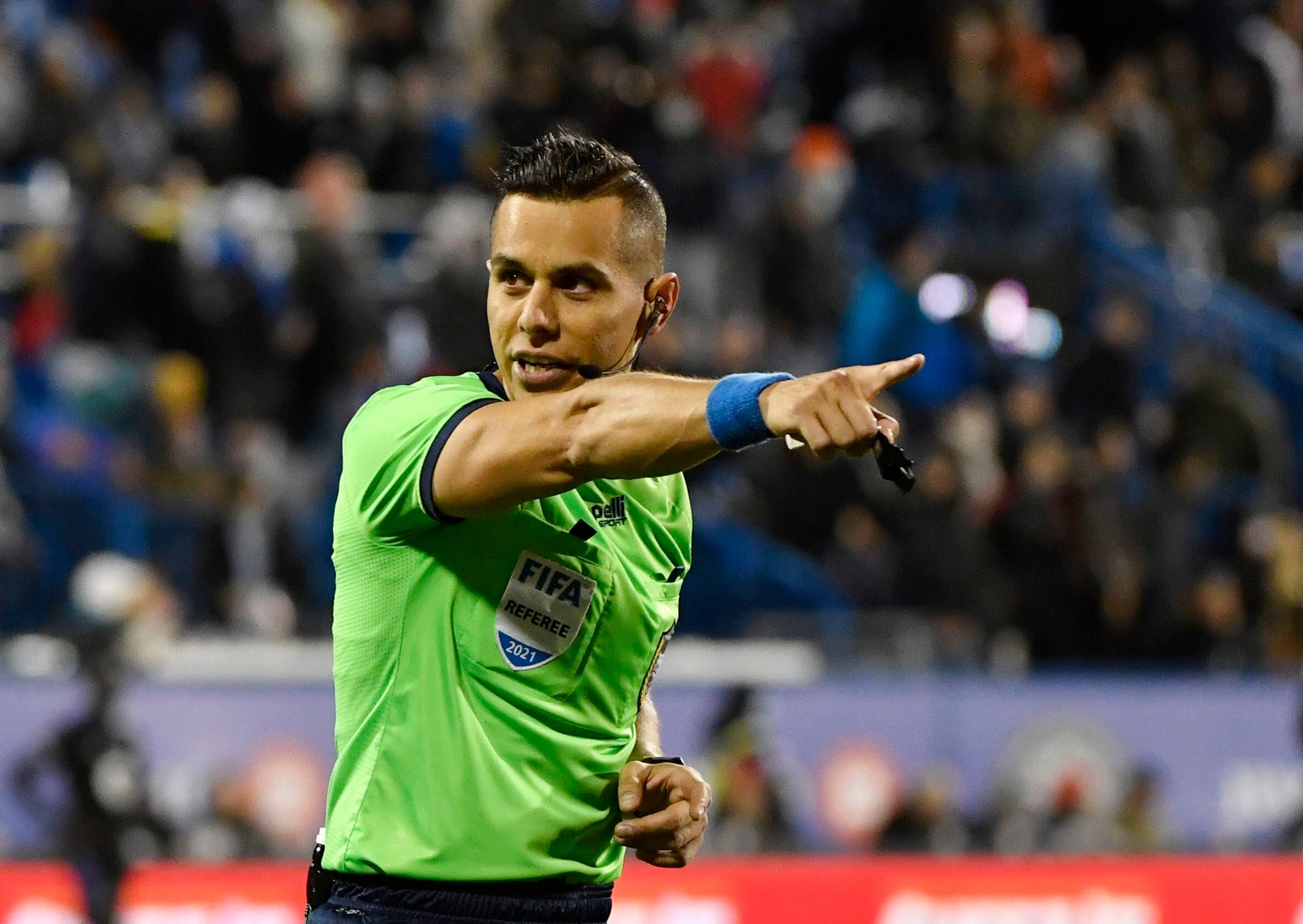 Armando Villarreal es el árbitro de Inter Miami vs. Atlanta United (Crédito: Eric Bolte-USA TODAY Sports)