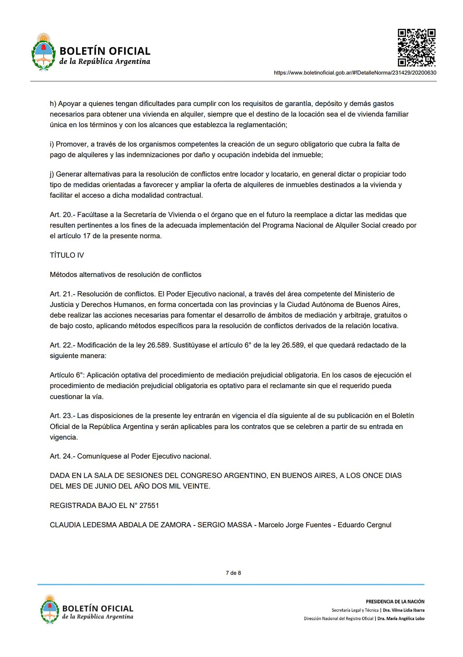 Segunda parte de la Ley de Alquileres en donde se trata el alquiler social, una cuenta pendiente aún