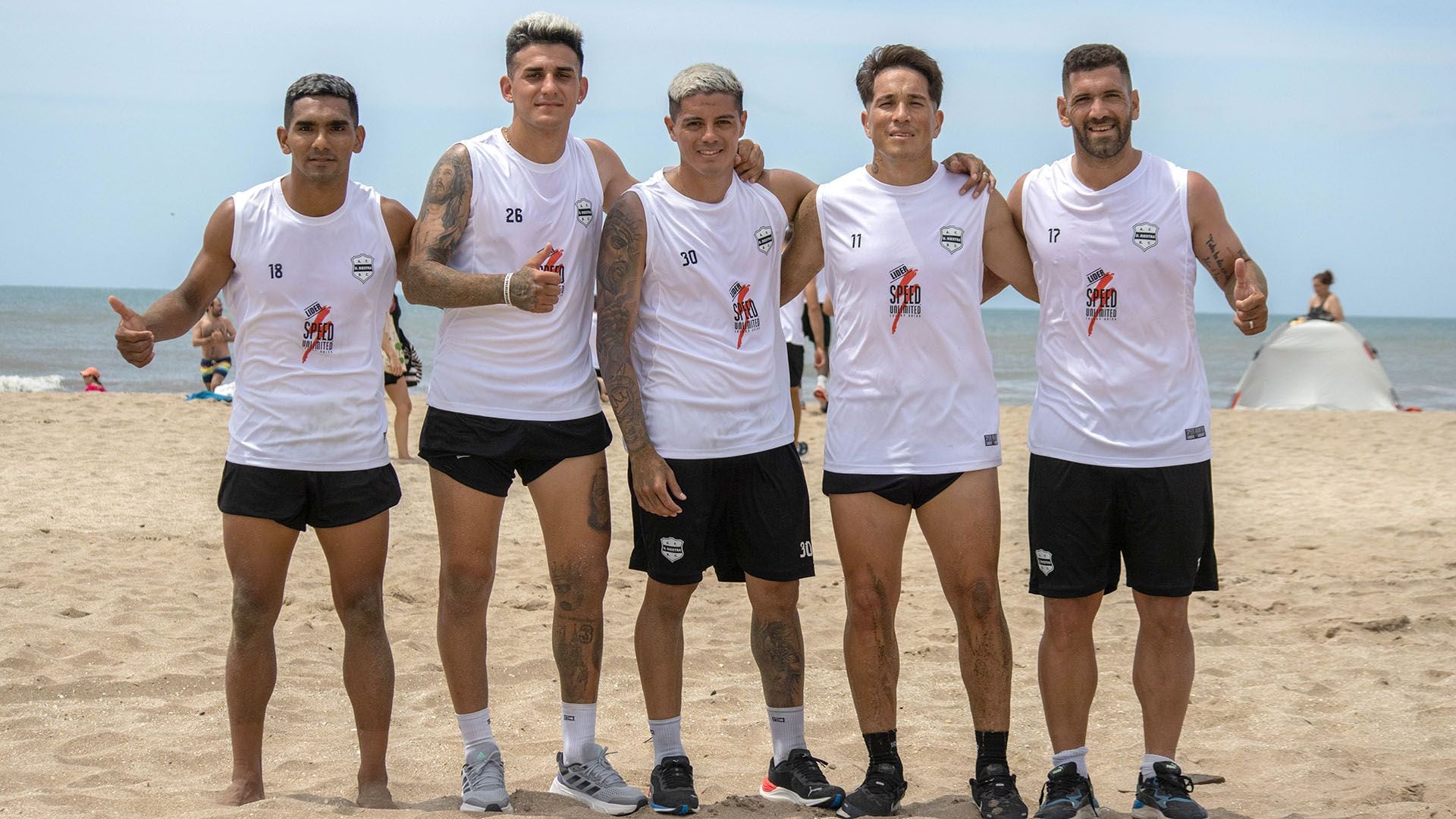 Entrenamiento de Deportivo Riestra en Pinamar portada