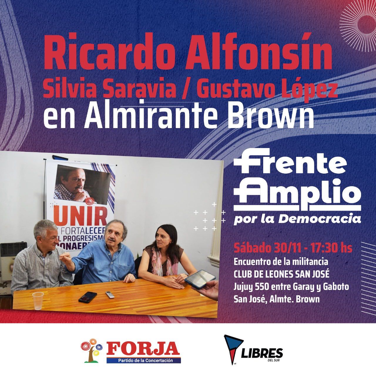 Ricardo Alfonsín presentará su nuevo frente político en un acto en Almirante  Brown - Infobae