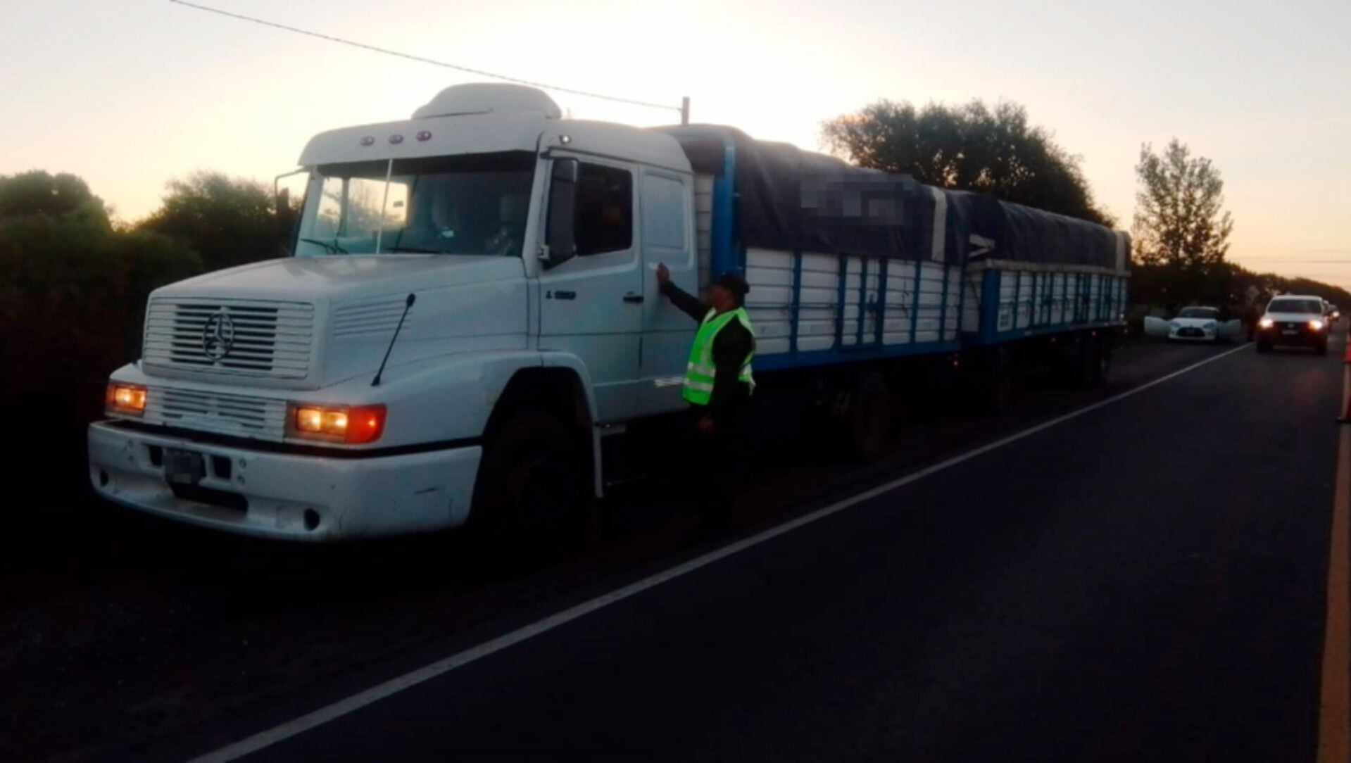 Transportada en dos camiones, Gendarmería decomisó en Córdoba más de 60 toneladas de cereales (GNA)