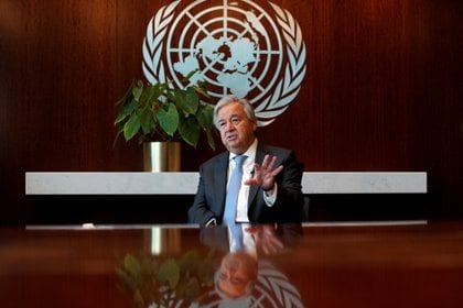 Antonio Guterres, Secretario General de la ONU (REUTERS / Mike Segar / Archivo)