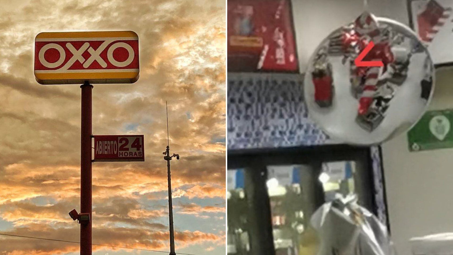 Video viral TikTok; empleado de Oxxo se esconde para no atender.