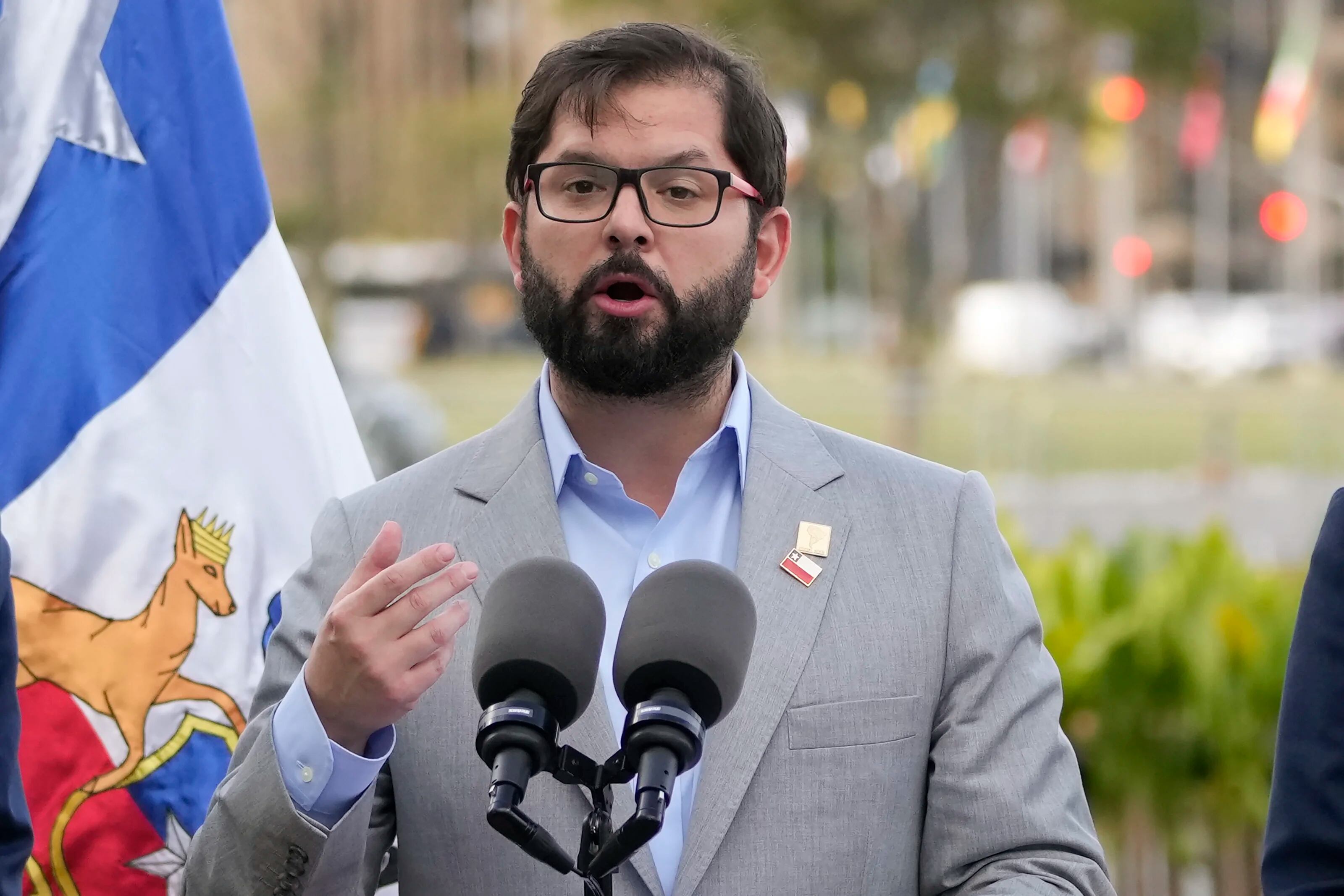 El presidente de Chile, Gabriel Boric (AP Foto/André Penner, Archivo)