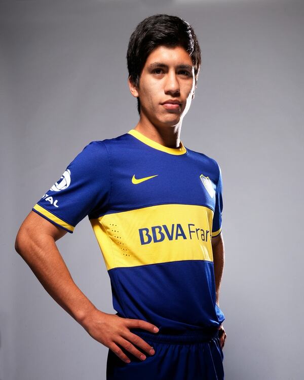 Nahuel Zárate debutó en Boca en 2013 de la mano de Carlos Bianchi