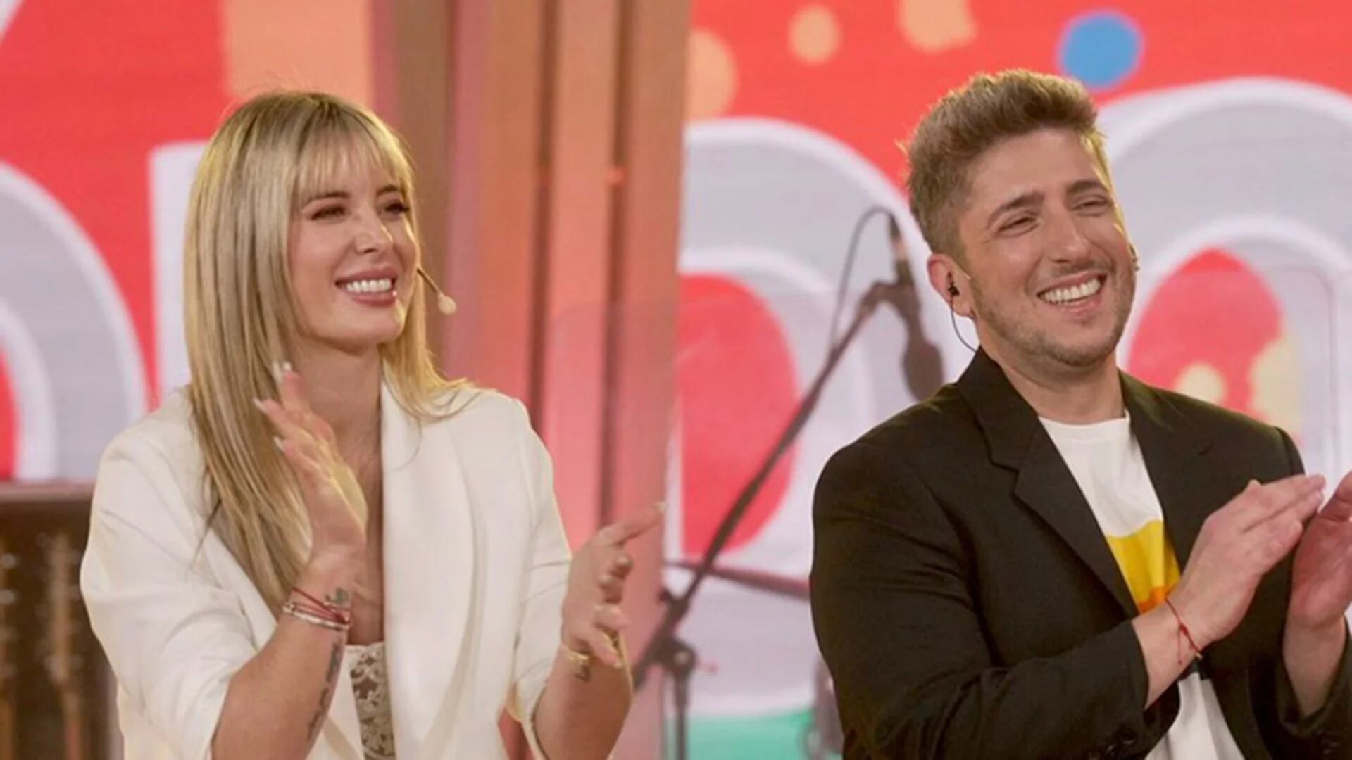 Jey Mammon junto a J&amp;a de Morfi (Foto: Telefe)