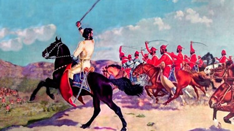 Güemes creó el célebre Regimiento conocido como “Los Infernales”, con el uniforme rojo que pasó a la historia y quedó asociado a su nombre