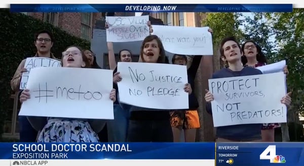 Las protestas sobre el ginecólogo abusador de USC terminaron por causar la salida del presidente de la universidad.