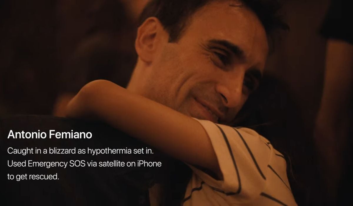 Apple muestra historias de personas que se han salvado gracias a las funciones de Apple Watch. (Apple)