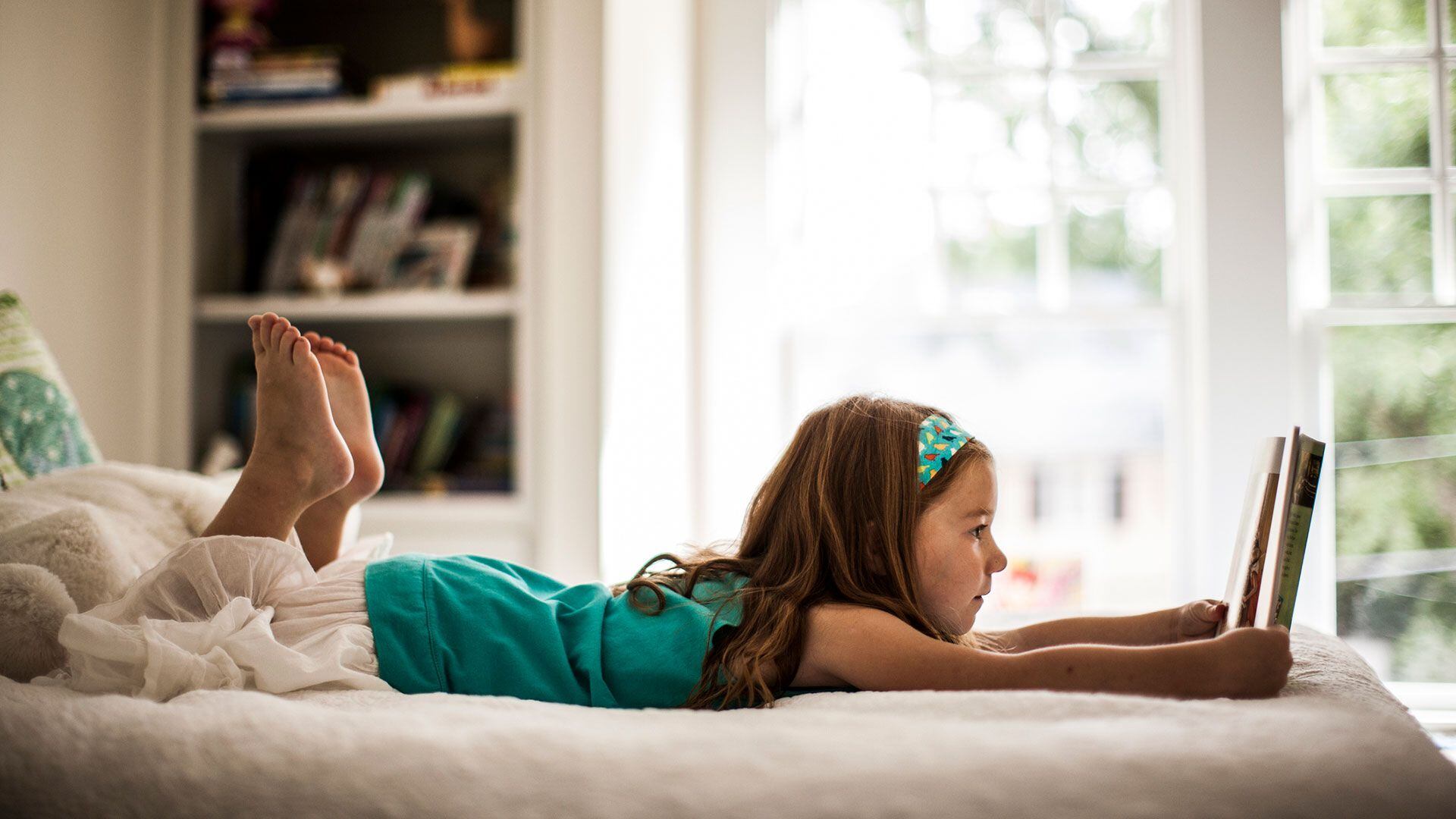 niños leyendo