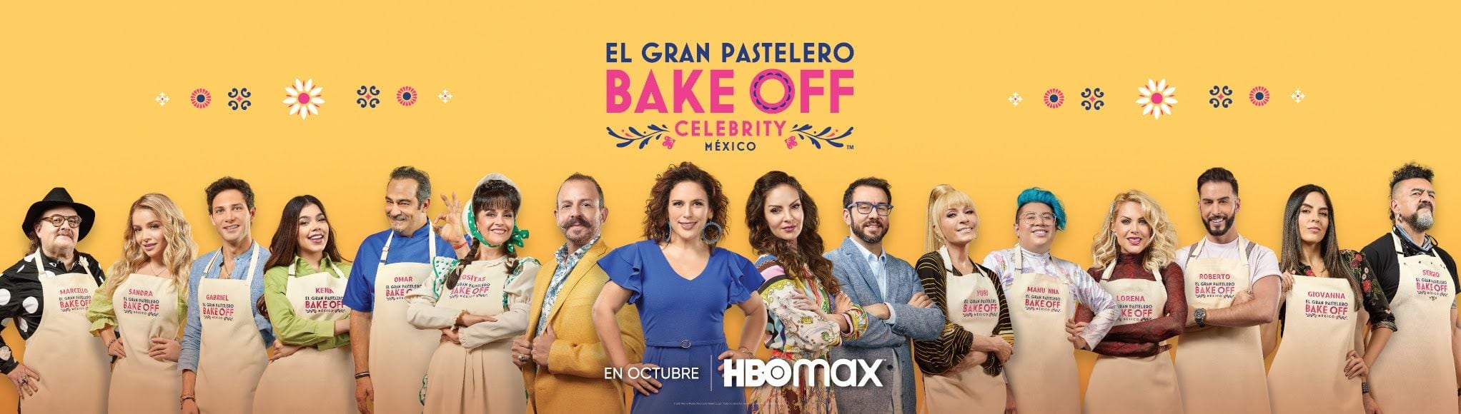 El Gran Pastelero Bake Off celebrity México (Foto: HBO MAX)