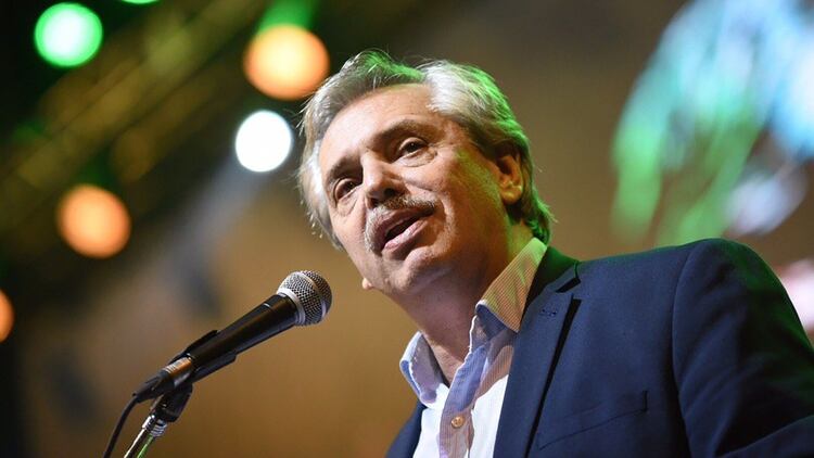 Alberto FernÃ¡ndez, precandidato a presidente por el Frente de Todos (Prensa MÃ¡ximo Kirchner)