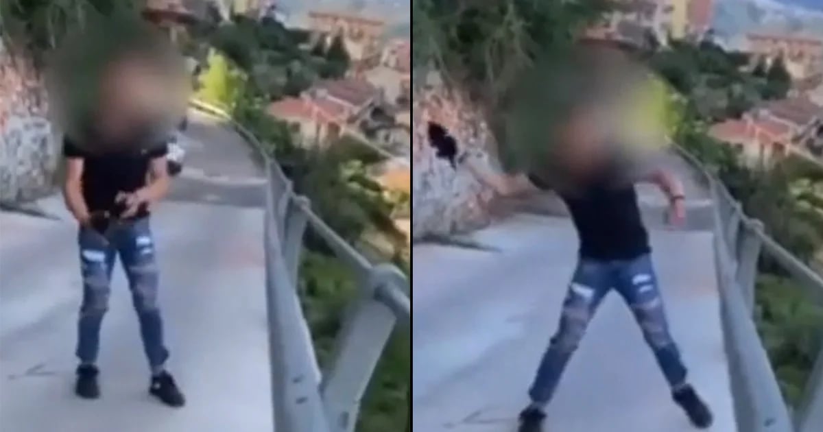 Corruzione in Italia: il video orribile di un adolescente che lancia un gatto da un ponte ha indignato la gente