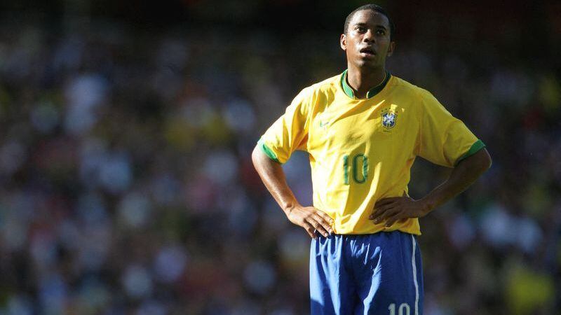 IMAGEN DE ARCHIVO. Robinho durante un partido amistoso entre Brasil y Argentina, en el Emirates Stadium, Londres, Inglaterra en septiembre de 2006. (Action Images/Michael Regan)