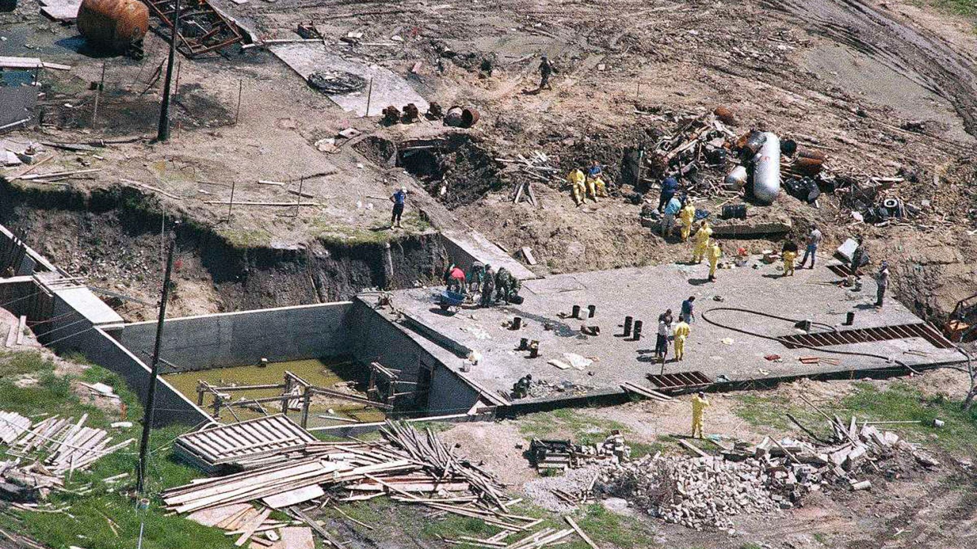 masacre de waco texas culto