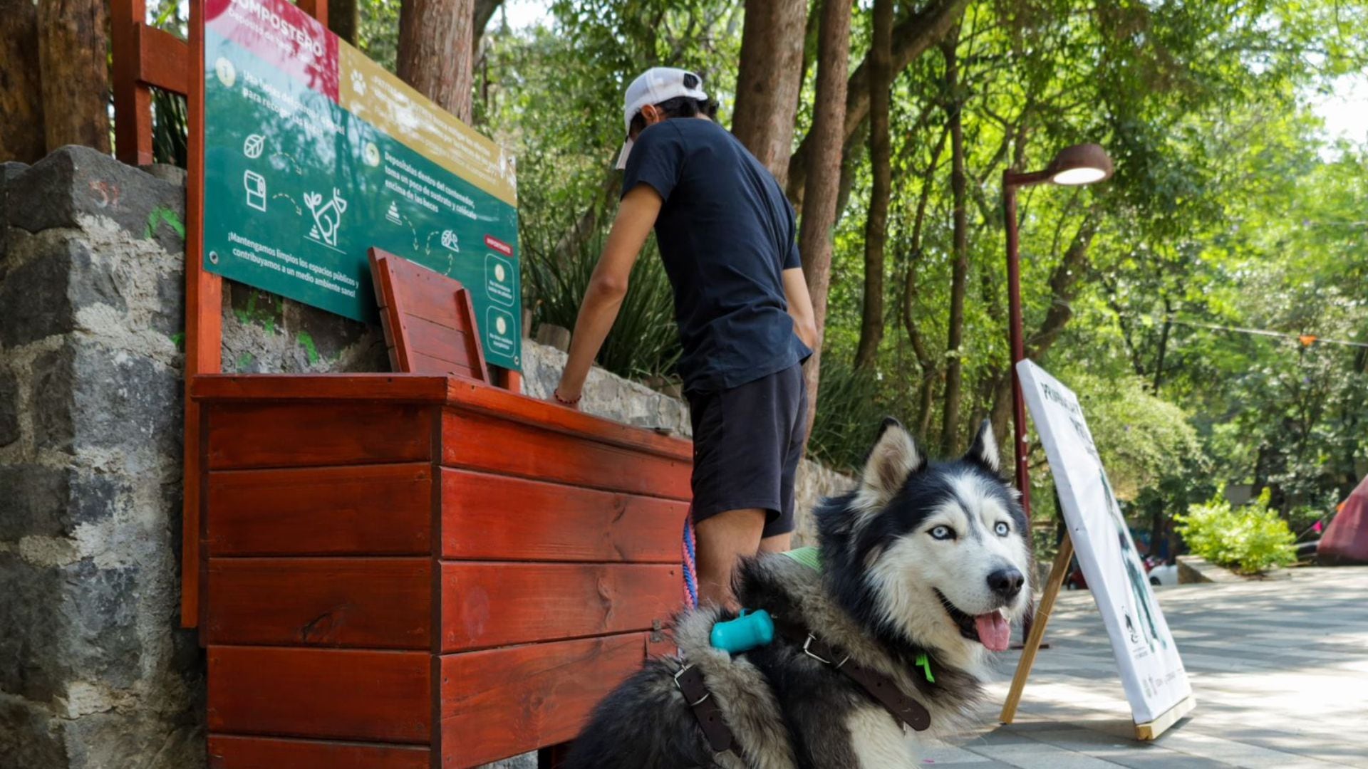 En el Parque Nacional Fuentes Brotantes es posible donar las heces de tu perro (Foto: X/@CORENADR)