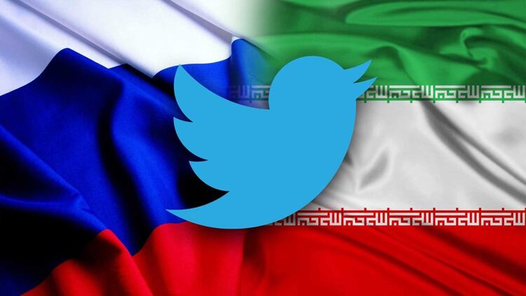 Twitter publicó datos sobre 4.541 cuentas vinculadas a Rusia e Irán que eran empleadas para influir en la política de países extranjeros.