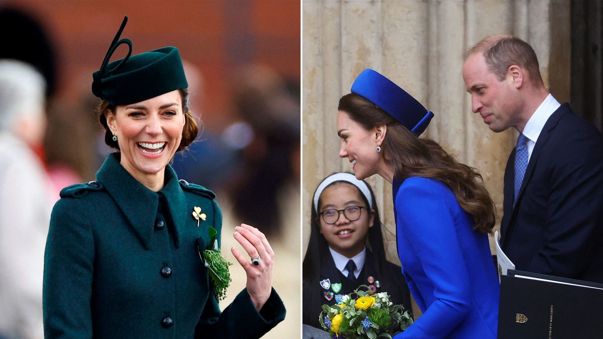 News in photos: The Duchess of Cambridge makes public appearance