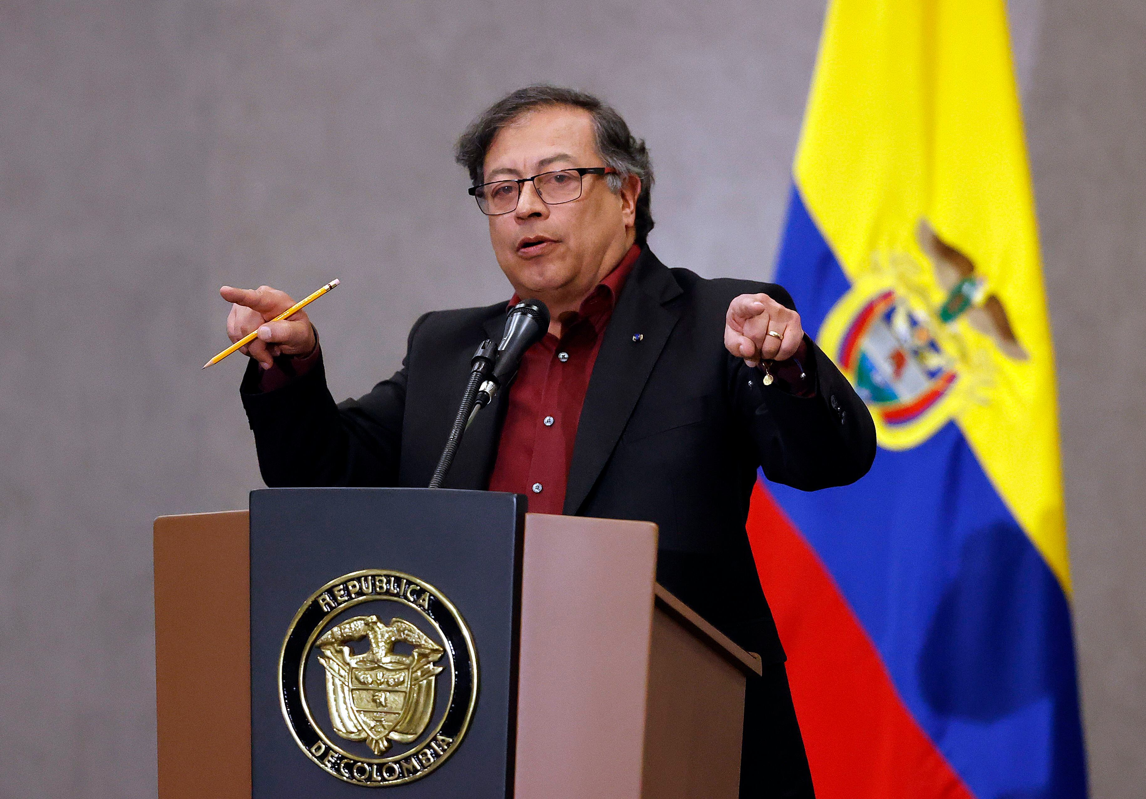 Fotografía de archivo del presidente de Colombia Gustavo Petro. EFE/ Mauricio Dueñas Castañeda
