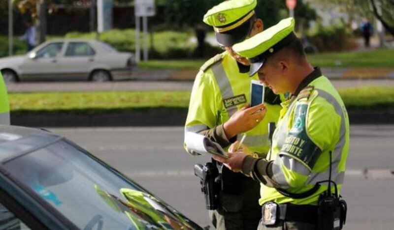 Multas comparendos Policía Nacional-Colombia