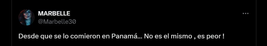 La cantante se refirió a la polémica de Gustavo Petro por el video en Panamá - crédito @Marbelle30/X