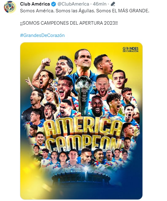 Aguilas del America Somos America Club America Futbol Mexicano Liga MX