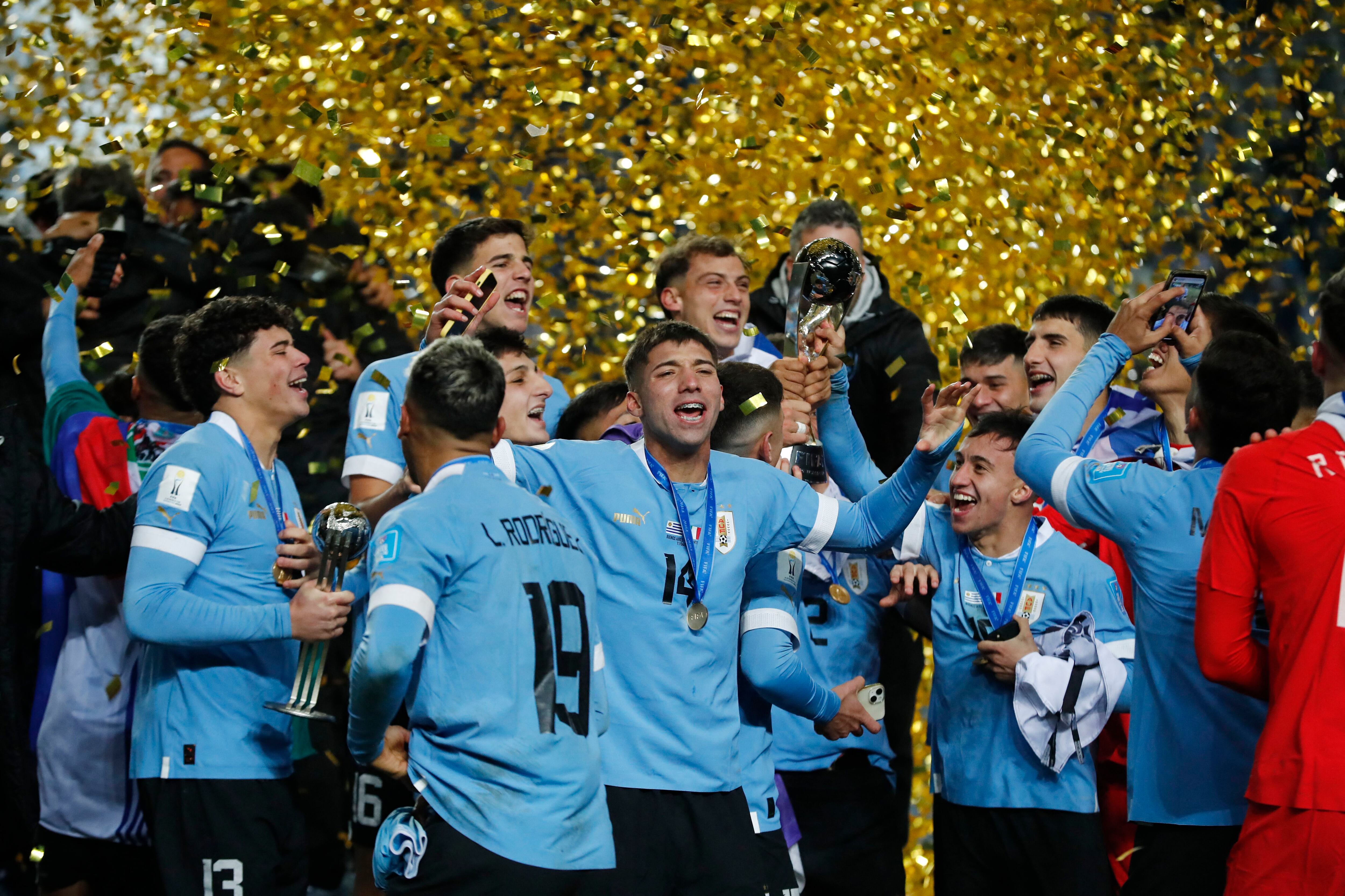 21 fotos de la consagración de Uruguay en el Mundial Sub 20 y la