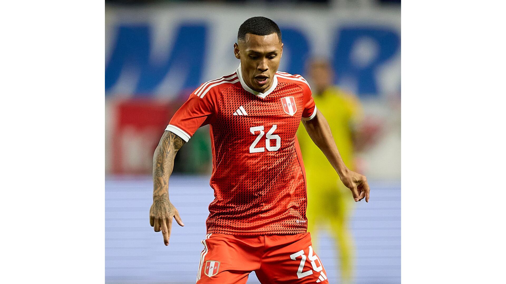 Bryan Reyna ingresó a los 79 minutos del Perú vs Chile en reemplazo de Aldo Corzo - Créditos: Getty Images.