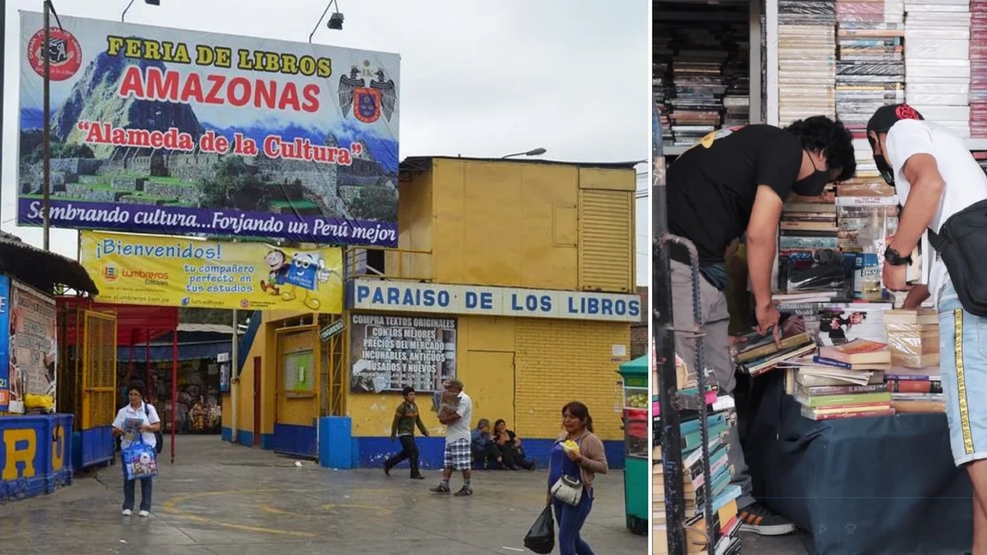 Fui a buscar libros baratos en el Centro de Lima