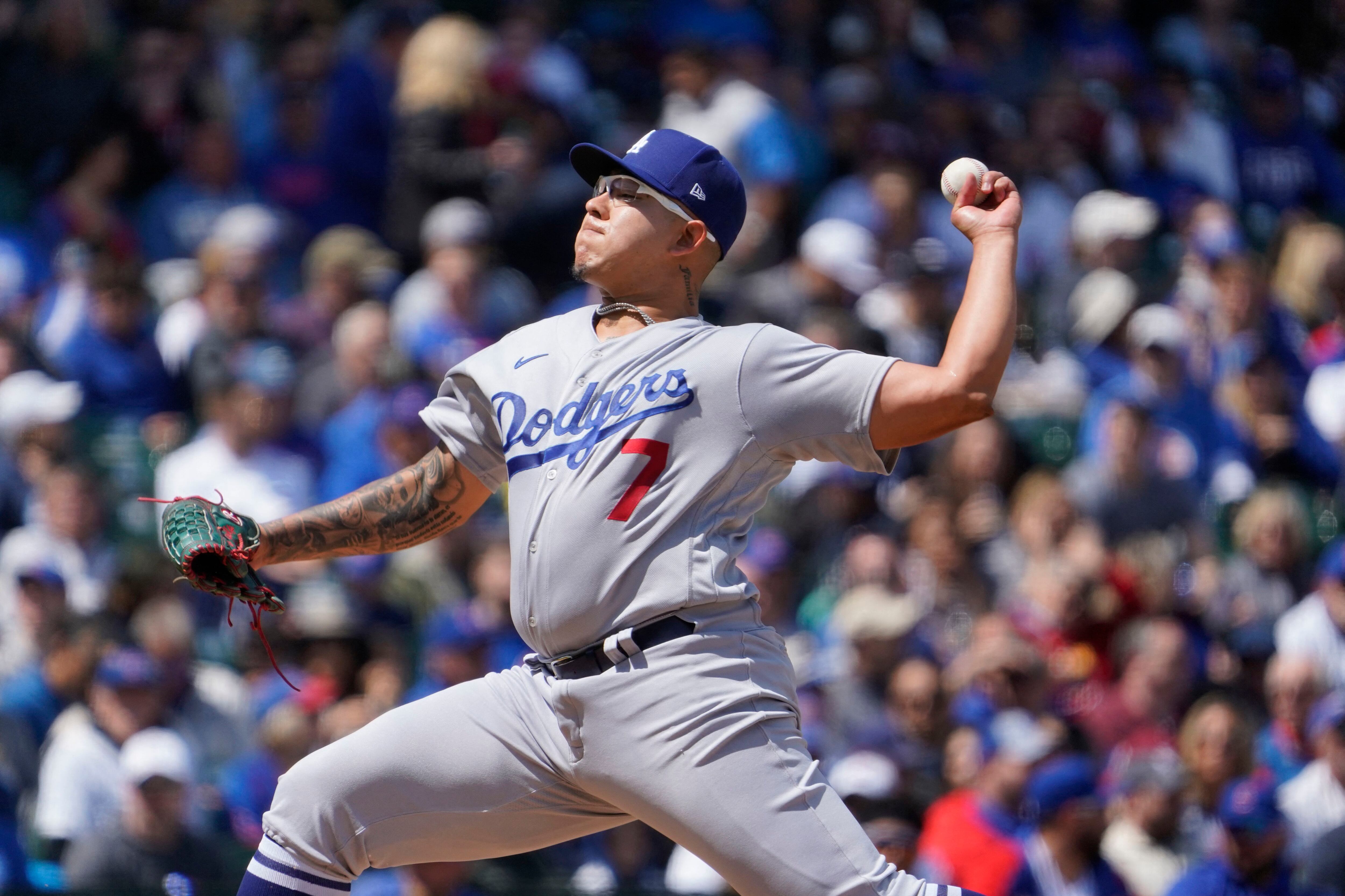 La última temporada de Julio Urías con los Dodgers fue en 2023 (David Banks-REUTERS)