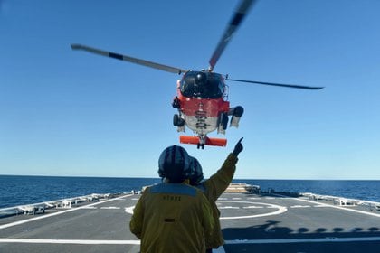 USCGC Stone, buque de la Guardia Costera de los Estados Unidos en viaje al Atlántico Sur (USCGC)