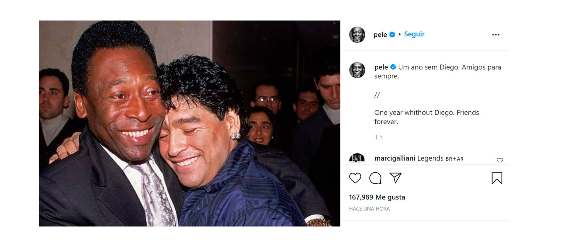 El Emotivo Posteo De Lionel Messi A Un Año De La Muerte De Diego Maradona Infobae 9375