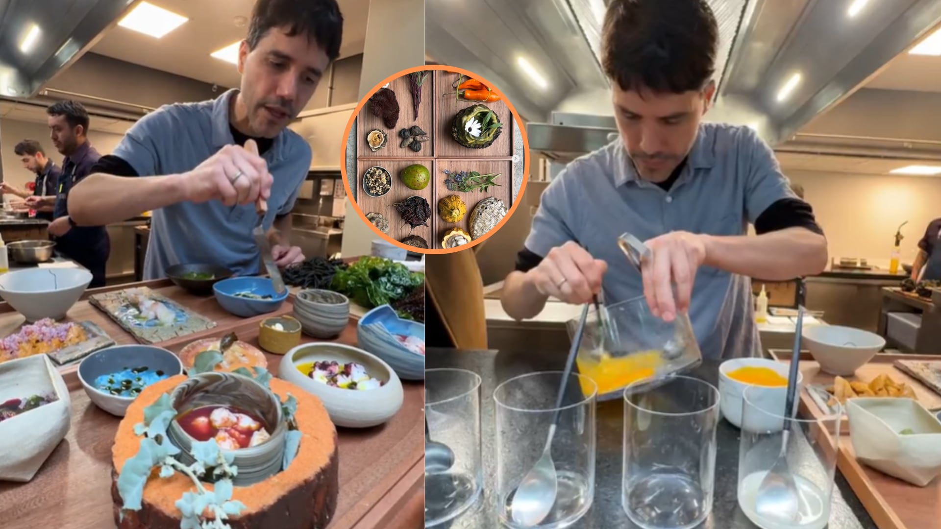 Conoce cómo preparar el mejor ceviche y leche de tigre al estilo de Virgilio Martínez- (Composición: Infobae)