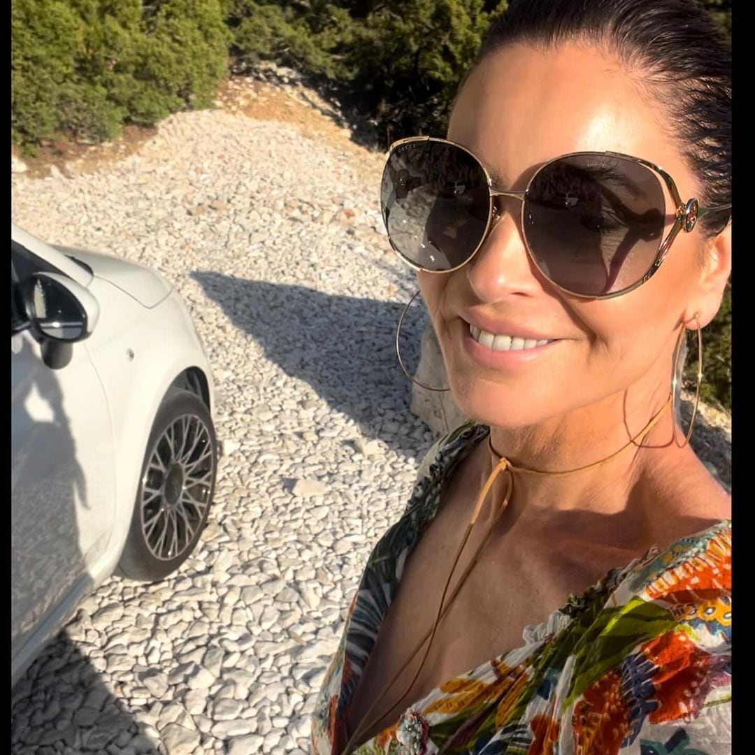 Karina Mazzocco y sus vacaciones en Italia