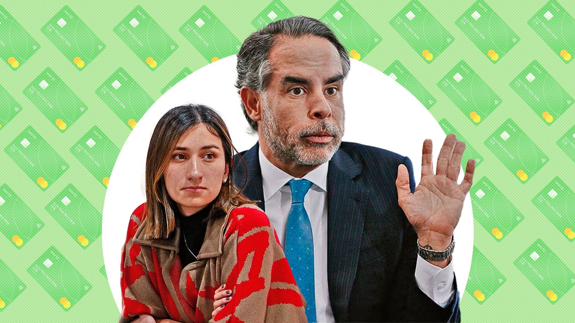 En 2022 acusaron a Laura Sarabia, cuando trabajaba con Armando Benedetti, de haber robado una tarjeta de crédito y hacer compras con ella - crédito Jesús Aviles/Infobae