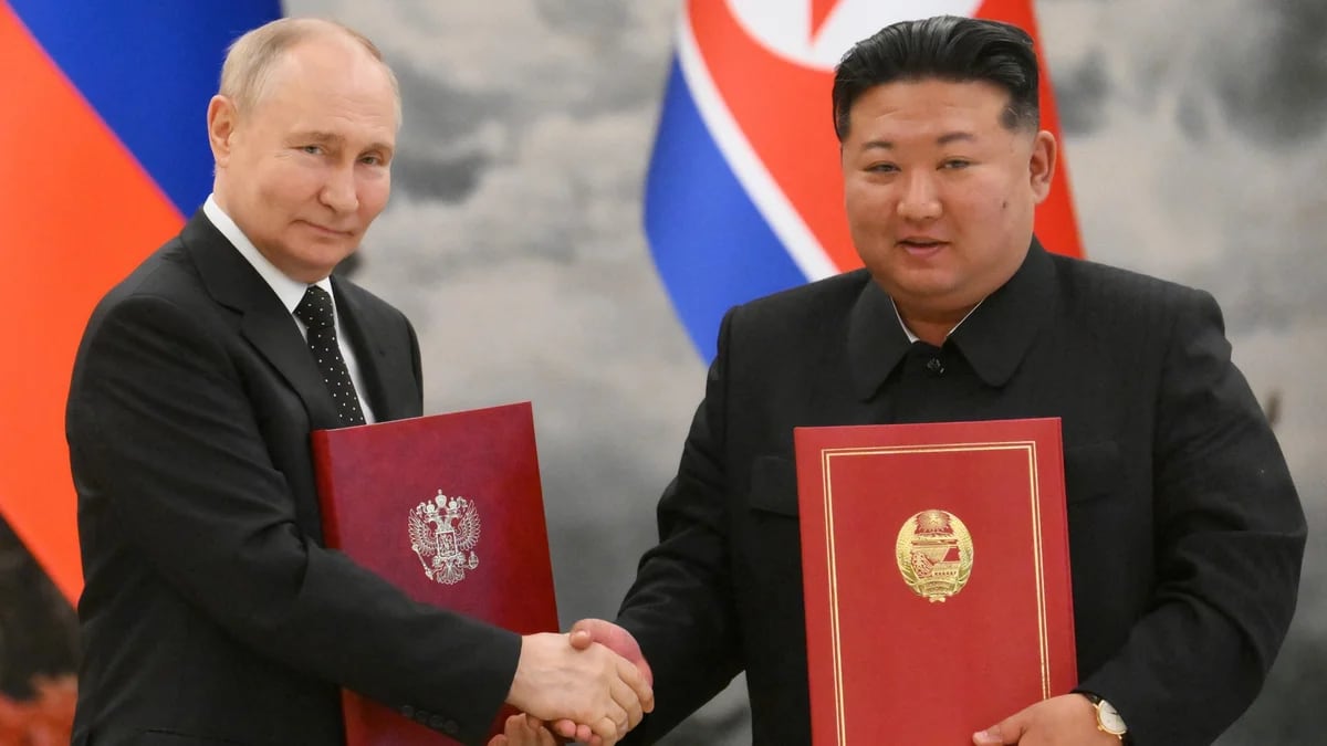 Kim Jong-un declaró su “pleno apoyo” a la invasión rusa a Ucrania en una cumbre que profundizó la alianza con Vladimir Putin