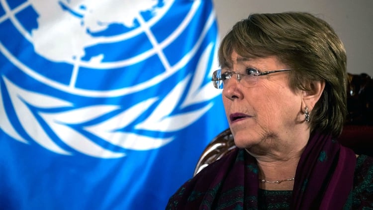 La alta comisionada de Naciones Unidas para los derechos humanos, Michelle Bachelet, emitió un duro informe sobre la crisis venezolana