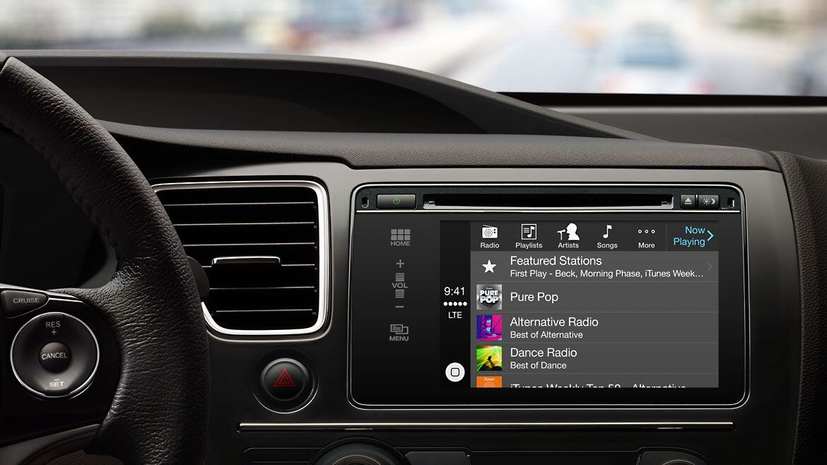 CarPlay de Apple permitirá controlar todas las pantallas del vehículo en este 2024. (Apple)